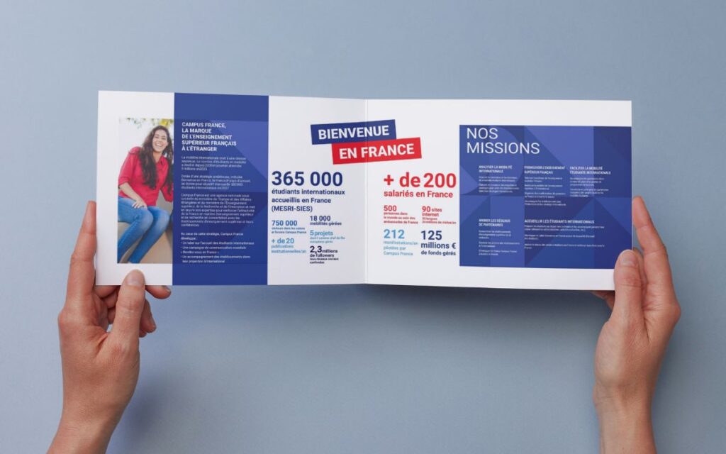 Brochure mise en page